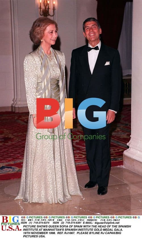 Queen Sofia at Spanish Institute Gala