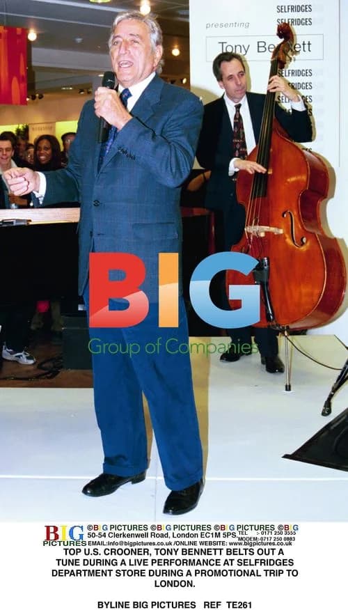 Tony Bennett Sings at Selfridges London