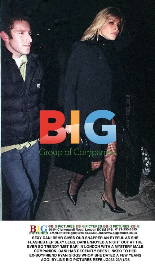 Dani Behr Flashes Legs at Met Bar
