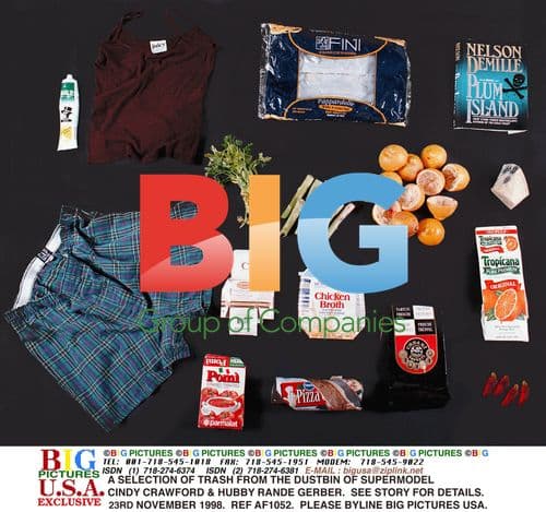 Cindy Crawford and Rande Gerber Trash