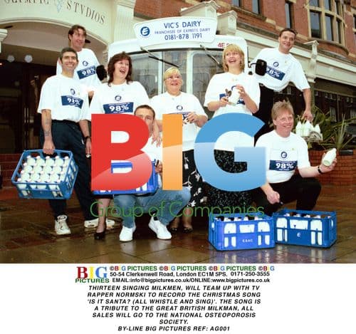 Milkmen & Rapper Record Christmas Song