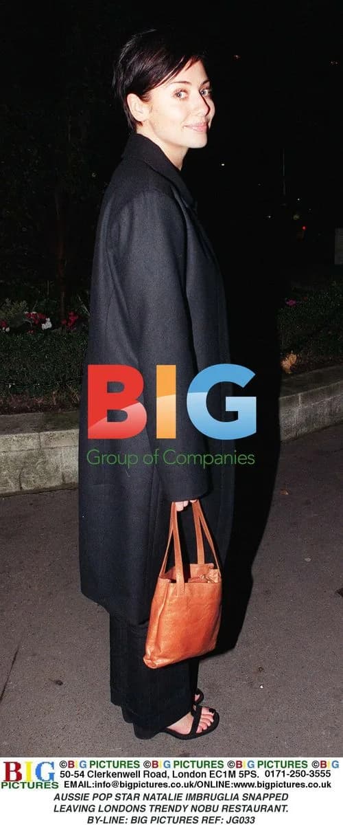 Natalie Imbruglia Leaves Nobu Restaurant in London