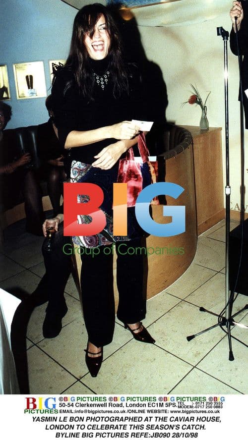 Yasmin Le Bon at Caviar House Celebration