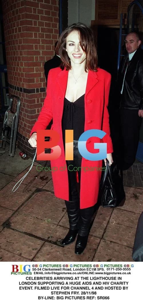 Celebrities Arrive at AIDS Charity Event in London