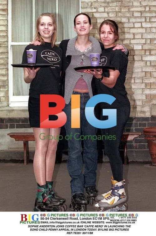 Sophie Anderton at Caffe Nero Soho Penny Appeal Launch