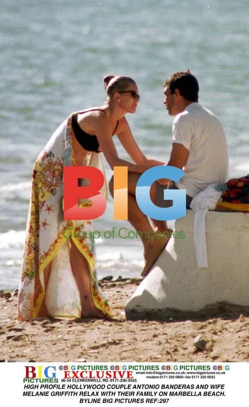 Antonio Banderas and Melanie Griffith Relax in Marbella