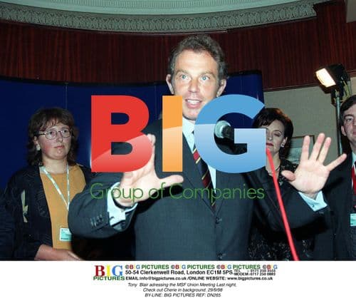 Tony Blair Addresses MSF Union
