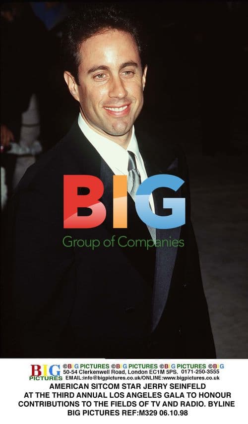 Jerry Seinfeld at LA TV/Radio Gala