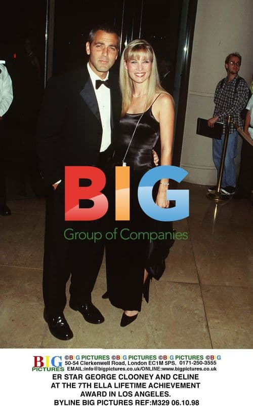 GEORGE CLOONEY AND CELINE AT ELLA LIFETIME ACHIEVEMENT AWARD