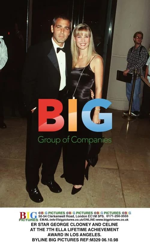 GEORGE CLOONEY AND CELINE AT ELLA LIFETIME ACHIEVEMENT AWARD