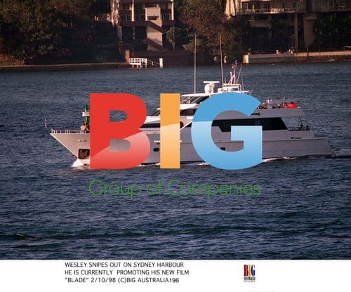 Wesley Snipes Promoting 'Blade' in Sydney