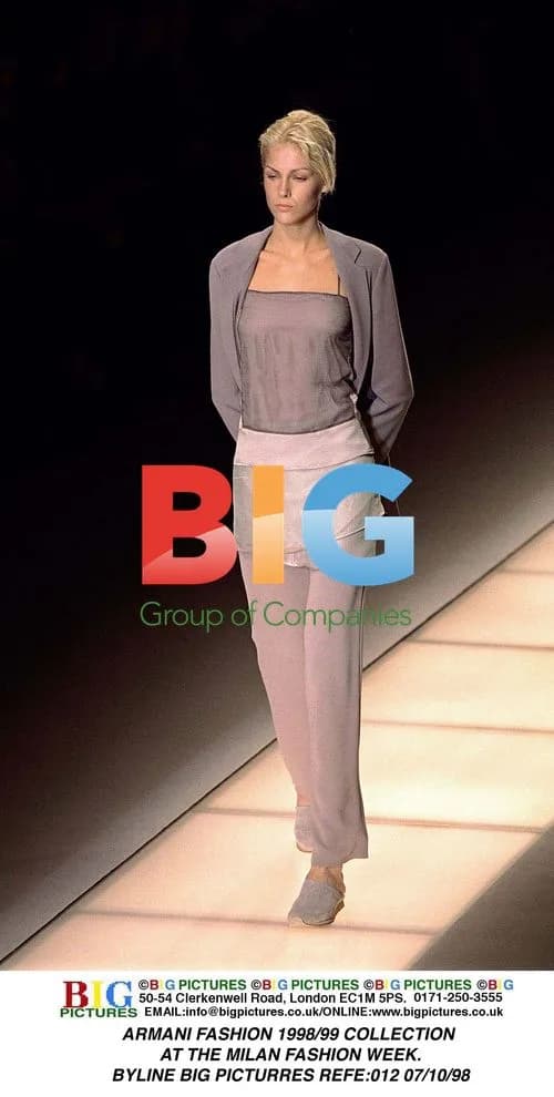 Armani Fashion 1998/99 Collection at Milan Fashion Week