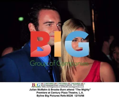 Julian McMahn & Brooke Burn at "The Mighty" Premiere