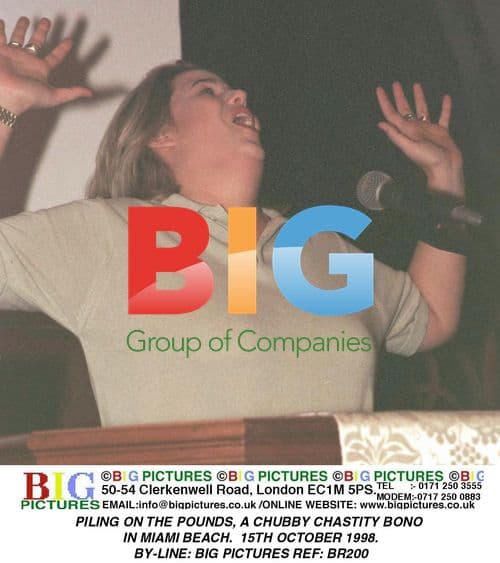 Chastity Bono Chubby in Miami Beach