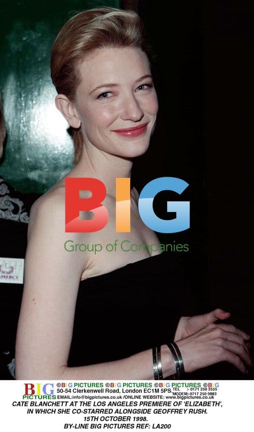 CATE BLANCHETT AT 'ELIZABETH' PREMIERE