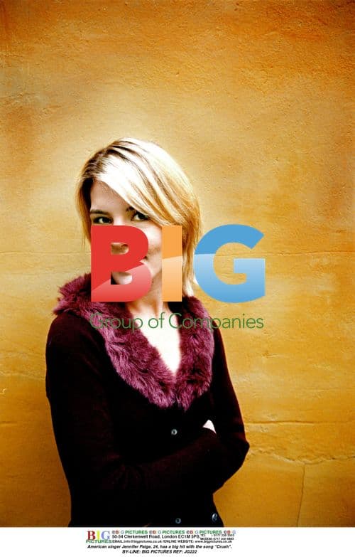 Jennifer Paige, 24, singer with hit "Crush"