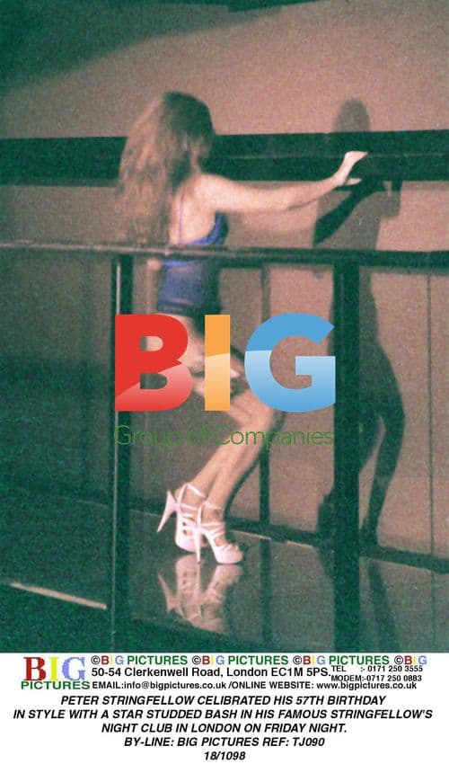 Peter Stringfellow's 57th Birthday Bash