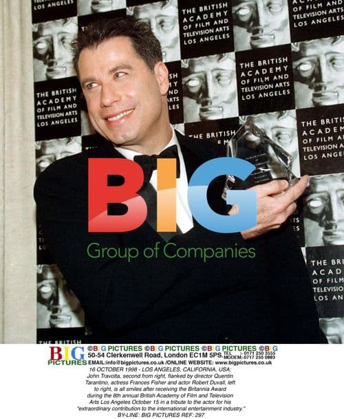 John Travolta Receives Britannia Award