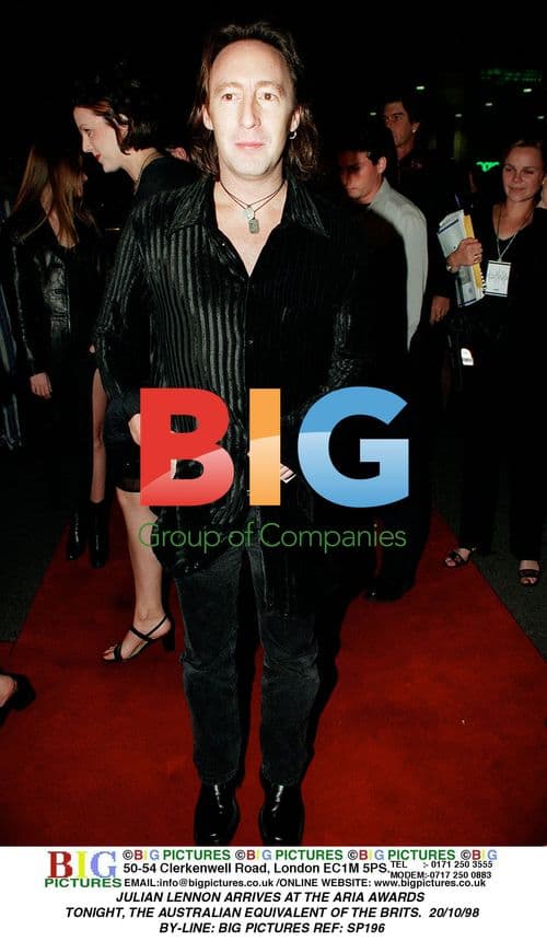 Julian Lennon Arrives at ARIA Awards