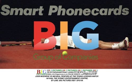 John McEnroe vs. Michael Penfors at Tennis Legends Match