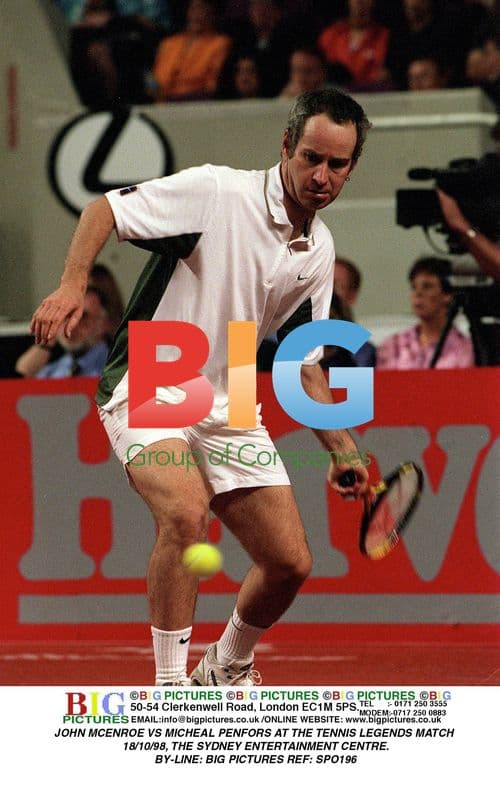 Tennis Legends Match with McEnroe and Penfors