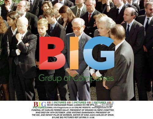 Funeral of Spanish Olympic Committee President