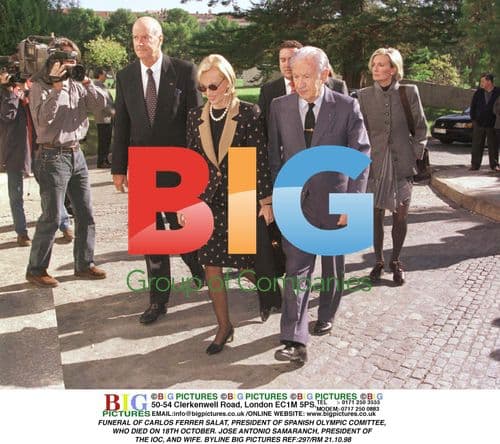 Funeral of Carlos Ferrer Salat, Spanish Olympic Committee President