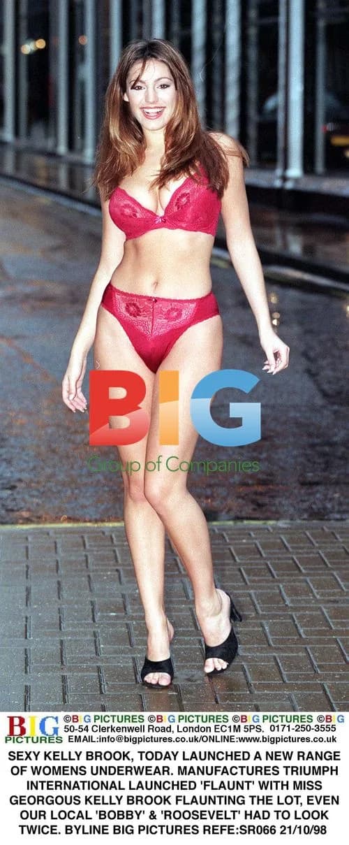 Kelly Brook Launches New Underwear Range