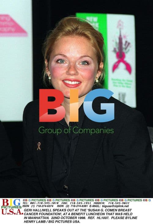 Geri Halliwell at Susan G. Komen event