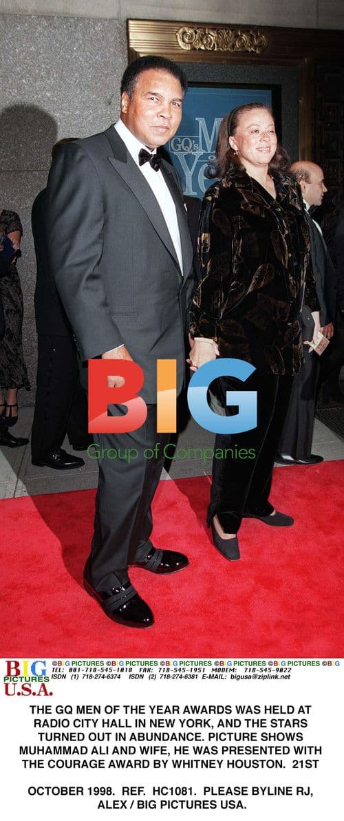 Muhammad Ali at GQ Men of the Year