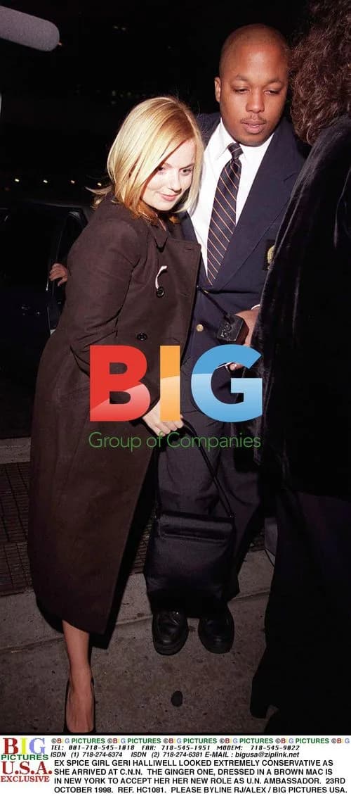 Geri Halliwell Arrives in NY as UN Ambassador