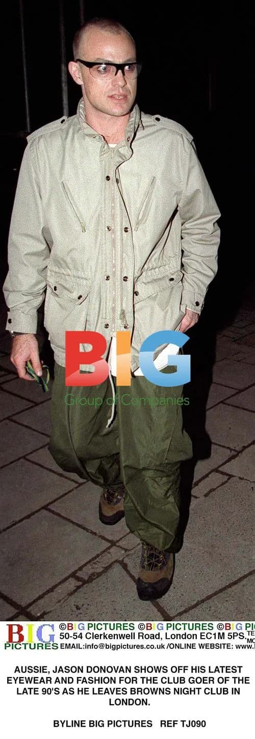 Jason Donovan Leaves Browns Nightclub