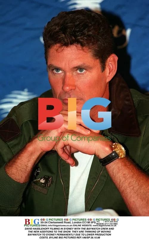 David Hasselhoff Filming Baywatch in Sydney