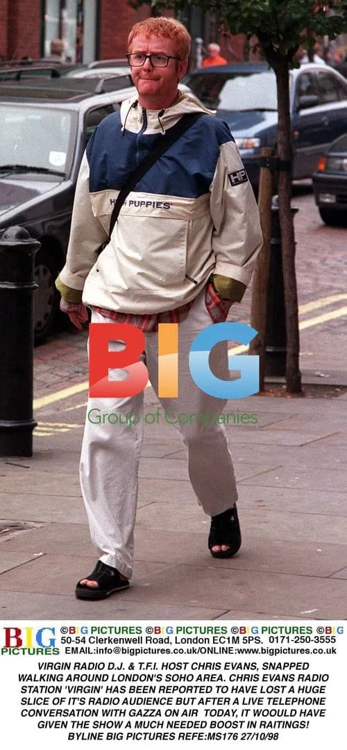 Chris Evans Spotted in Soho, London