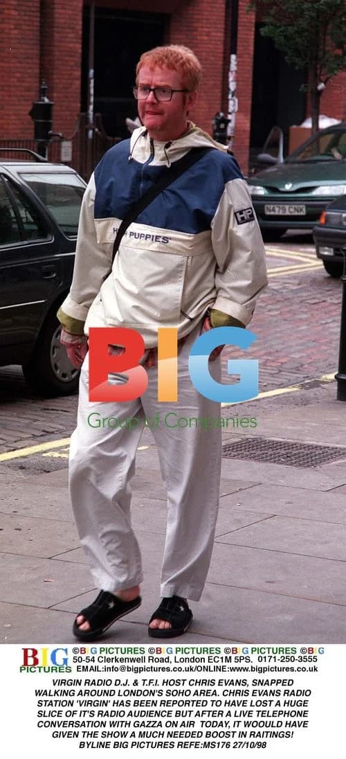 Chris Evans Spotted in Soho