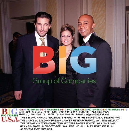 Montel Williams and Billy Baldwin at Gala