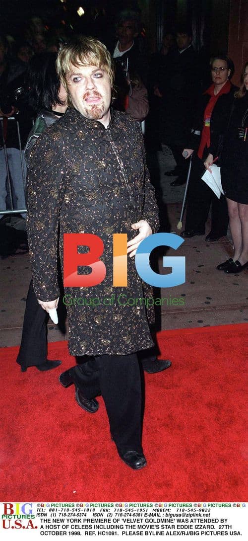 The New York Premiere of 'Velvet Goldmine'