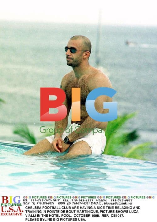 Chelsea FC Relaxing in Martinique