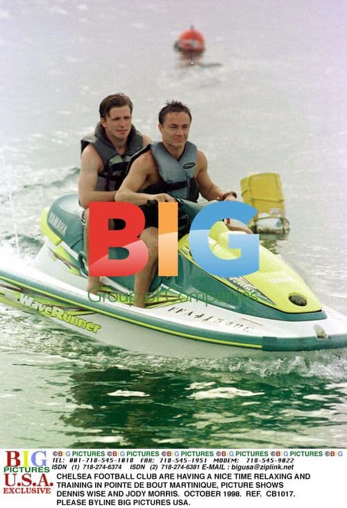 Chelsea FC Relaxing in Martinique