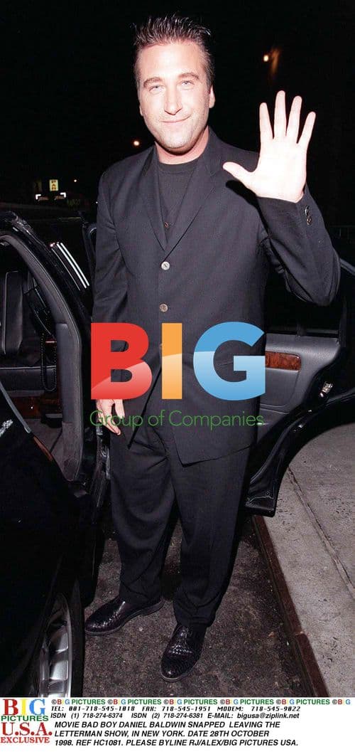 Daniel Baldwin Leaving Letterman Show