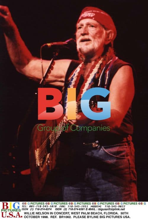 Willie Nelson in Concert, West Palm Beach, 1998