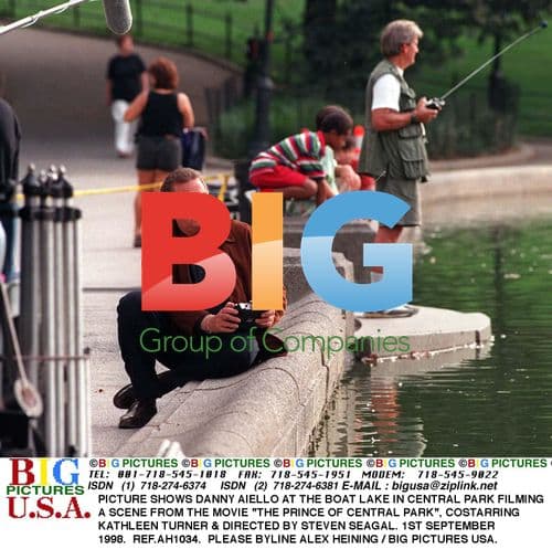 Danny Aiello Filming "The Prince of Central Park"