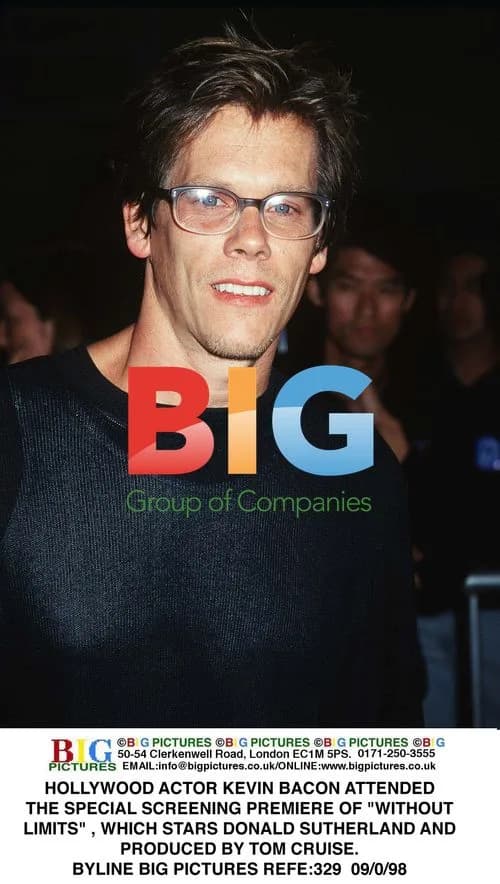 Kevin Bacon at "Without Limits" Premiere