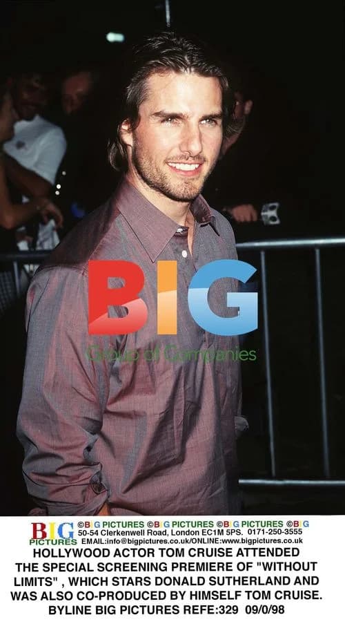 Tom Cruise at "Without Limits" Premiere