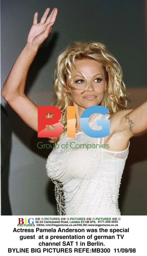 Pamela Anderson at SAT 1 TV event in Berlin