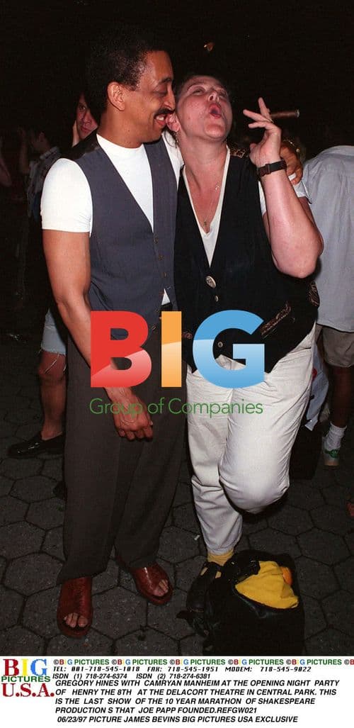 GREGORY HINES & CAMRYAN MANHEIM at HENRY THE 8TH OPENING