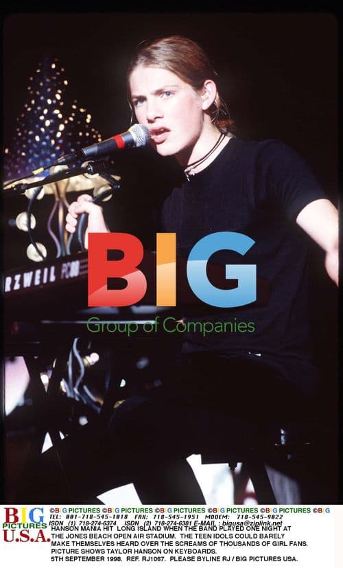 Taylor Hanson Performs at Jones Beach