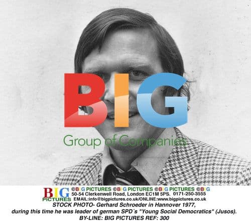 Gerhard Schroeder at Young Social Democrats Event