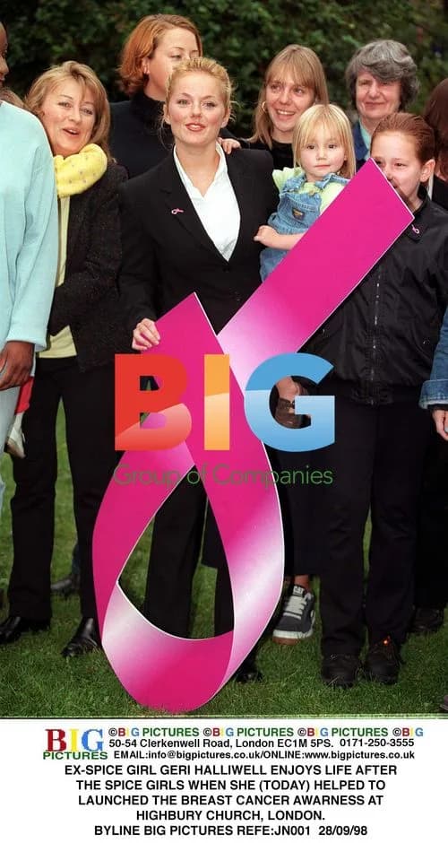 Geri Halliwell Launches Breast Cancer Awareness