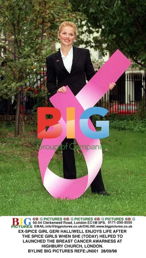 Geri Halliwell Launches Breast Cancer Awareness